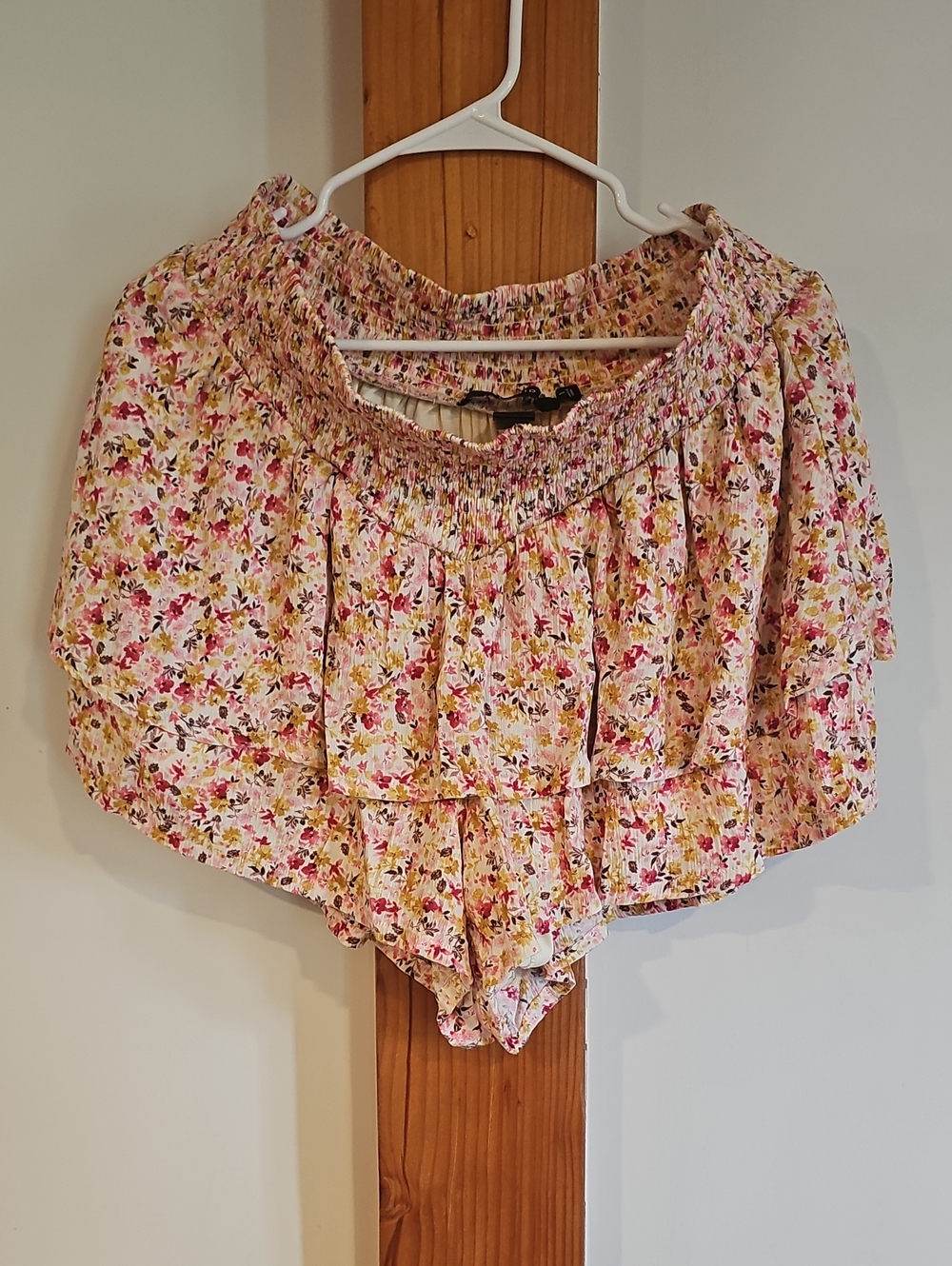 Torrid Floral Tiered Ruffle Shorts – Size 1X